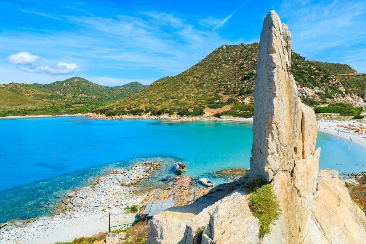 Casa Vacanze Menta Fiorita Flumini di Quartu Ngoại thất bức ảnh